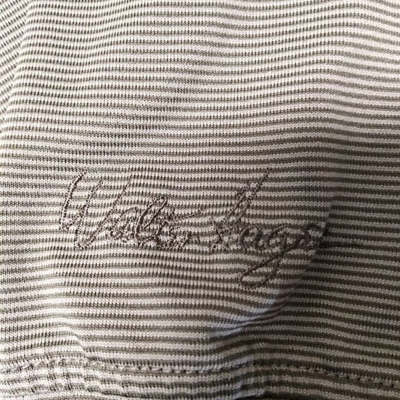 Walter Hagan Long Sleeve Ribbed Khaki Golf Shirt Men's Size XXL - Picture 4 of 6